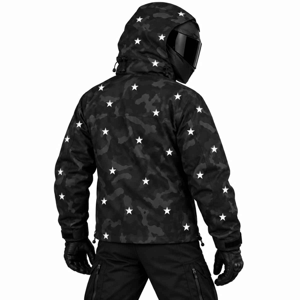 Night Shard Reflective Camo Tech Jacket
