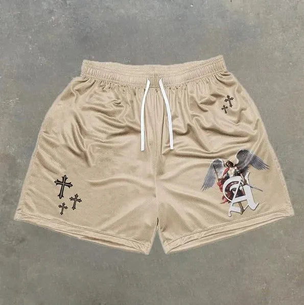 Angel Cross Stretch Shorts