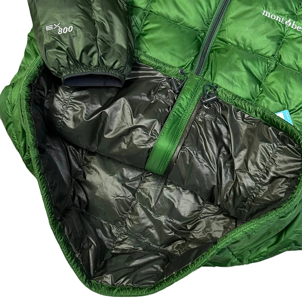 Final Sizes: Superior Down Parka Puffer Jacket In Green