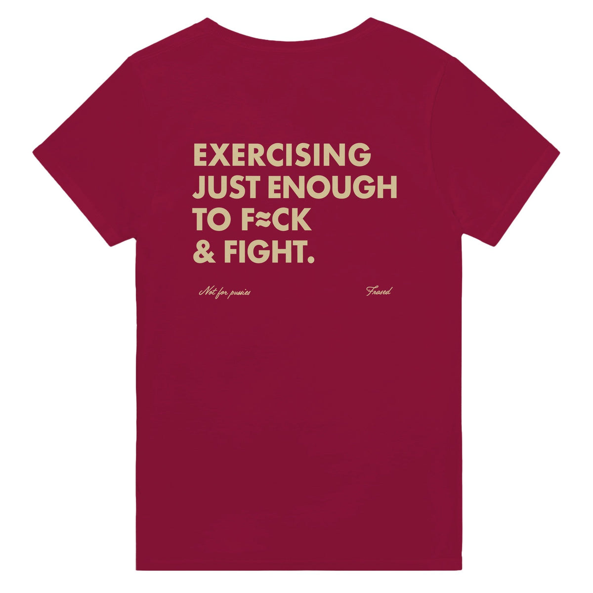 EXERCISING JUST ENOUGH TO F≈CK & FIGHT