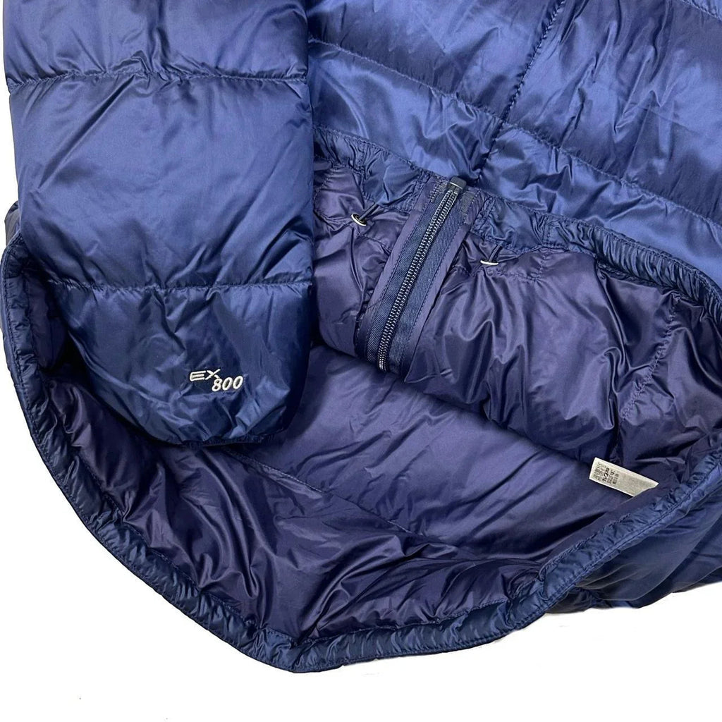 Tailles finales : Doudoune légère Alpine bleu marine