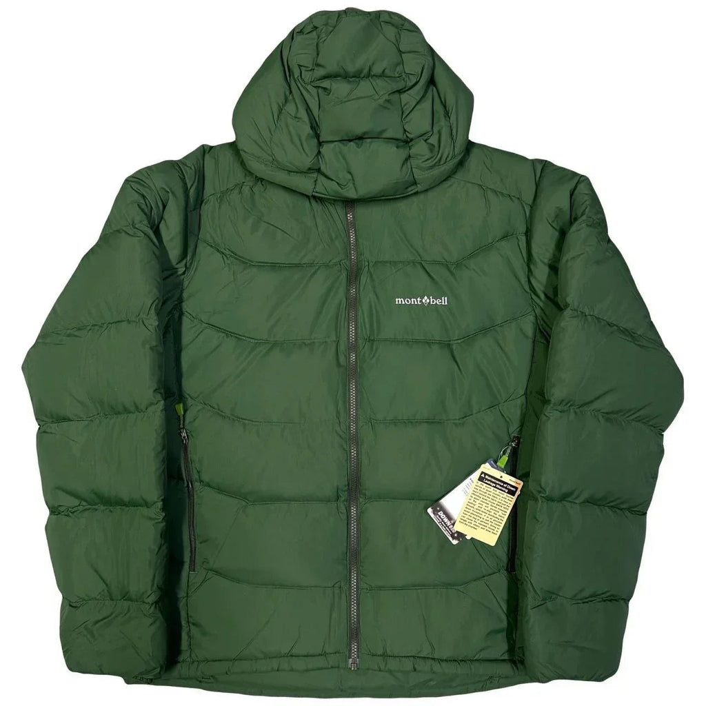 Ultime taglie: giacca imbottita in piuma Upland Parka in verde