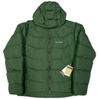 Laatste maten: Upland-parka van dons in groen