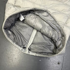 Laatste maten: Gore-Tex-donsjas met capuchon in grijs