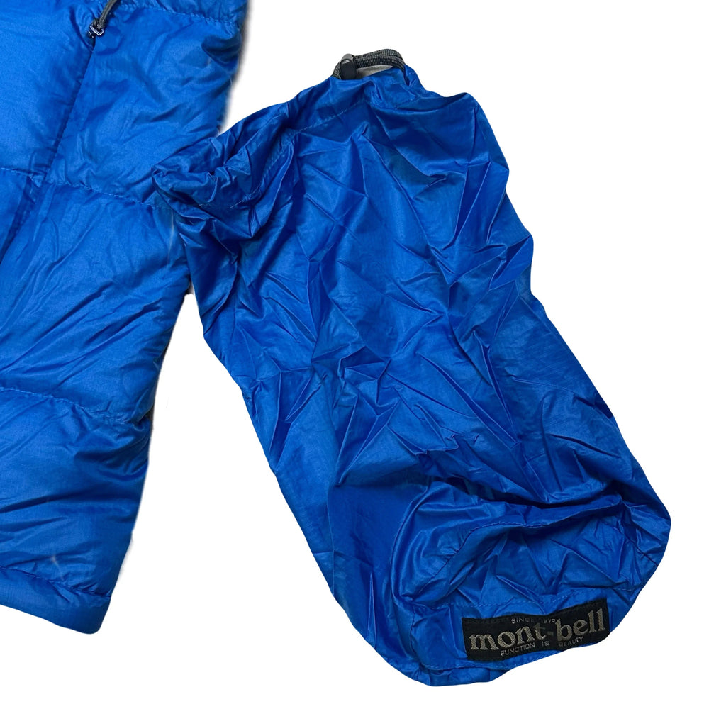 Final Sizes: Light Alpine Down Puffer Jacket In Blue