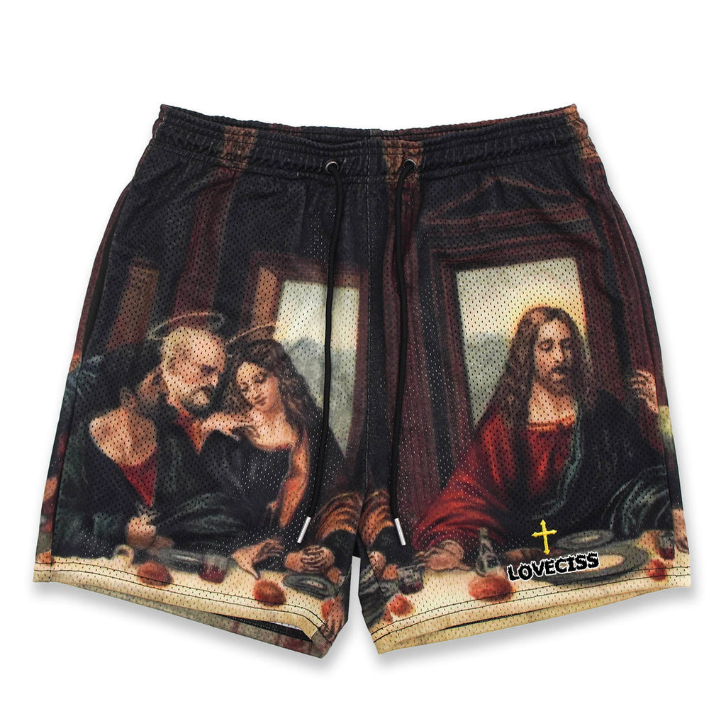 Pantalones cortos de malla Last Supper Fundamental