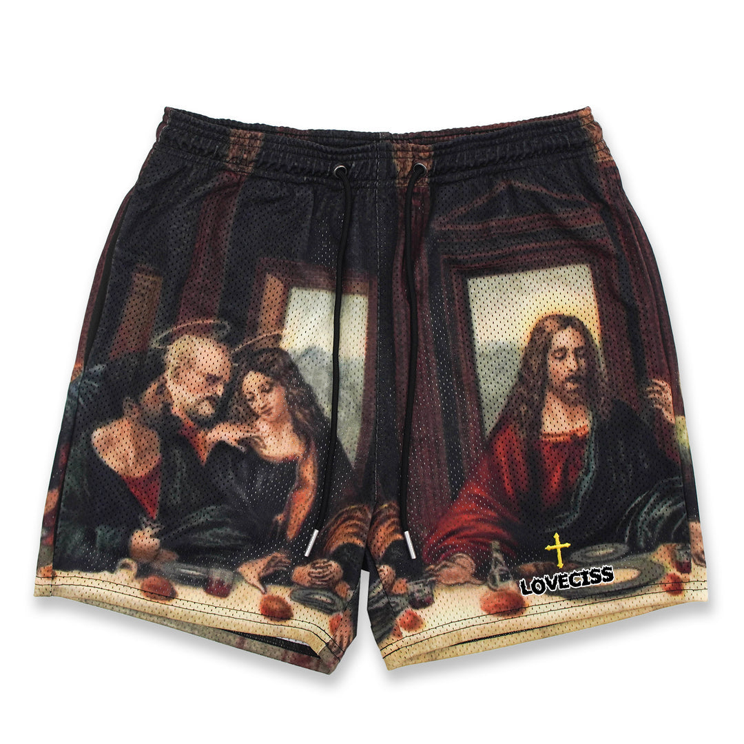 Pantalones cortos de malla Last Supper Fundamental