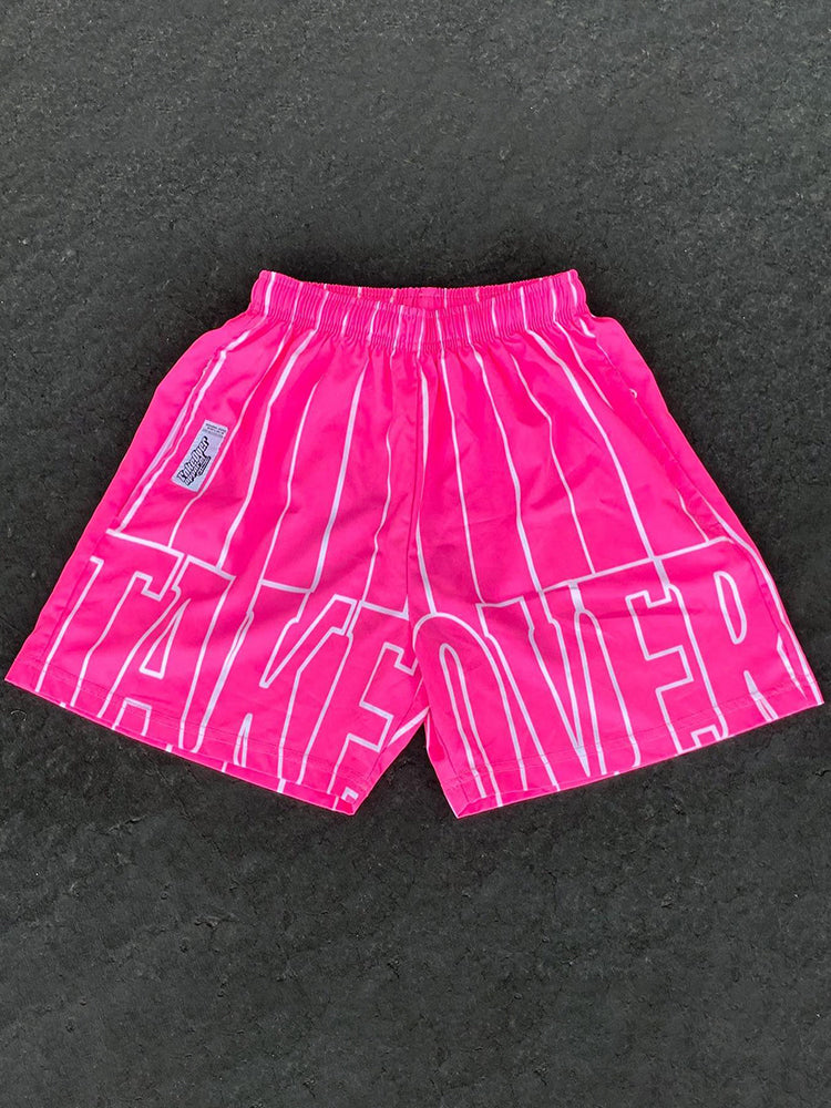 Take Over Art Graphics Mesh-Shorts