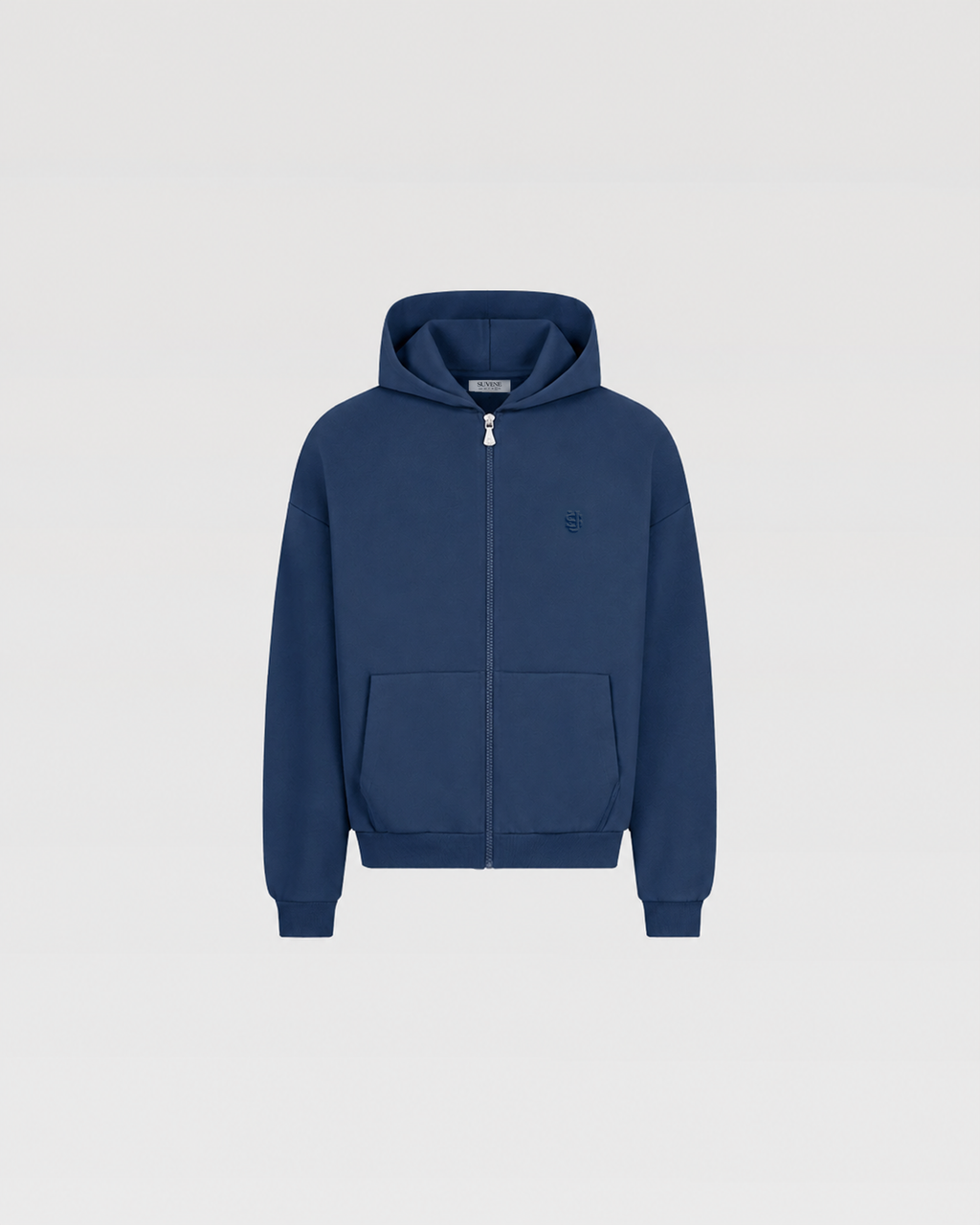 Sudadera con cremallera - azul marino
