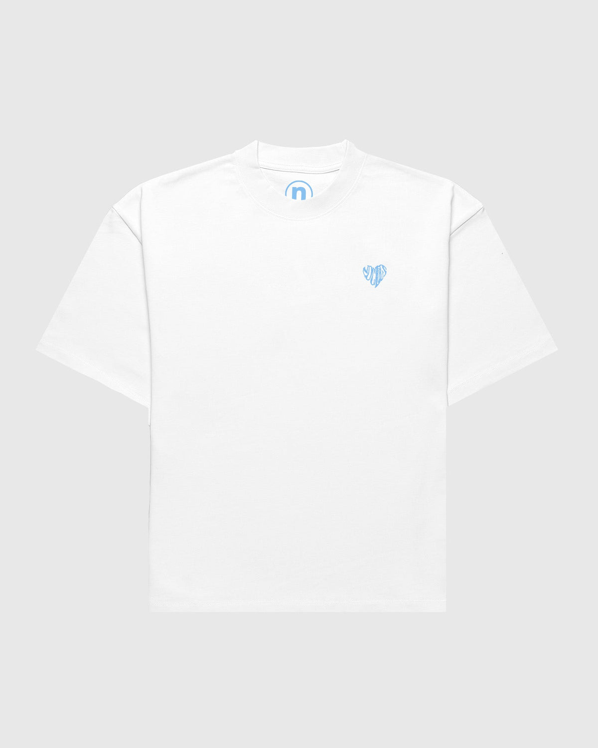 T-shirt bleu chromatique
