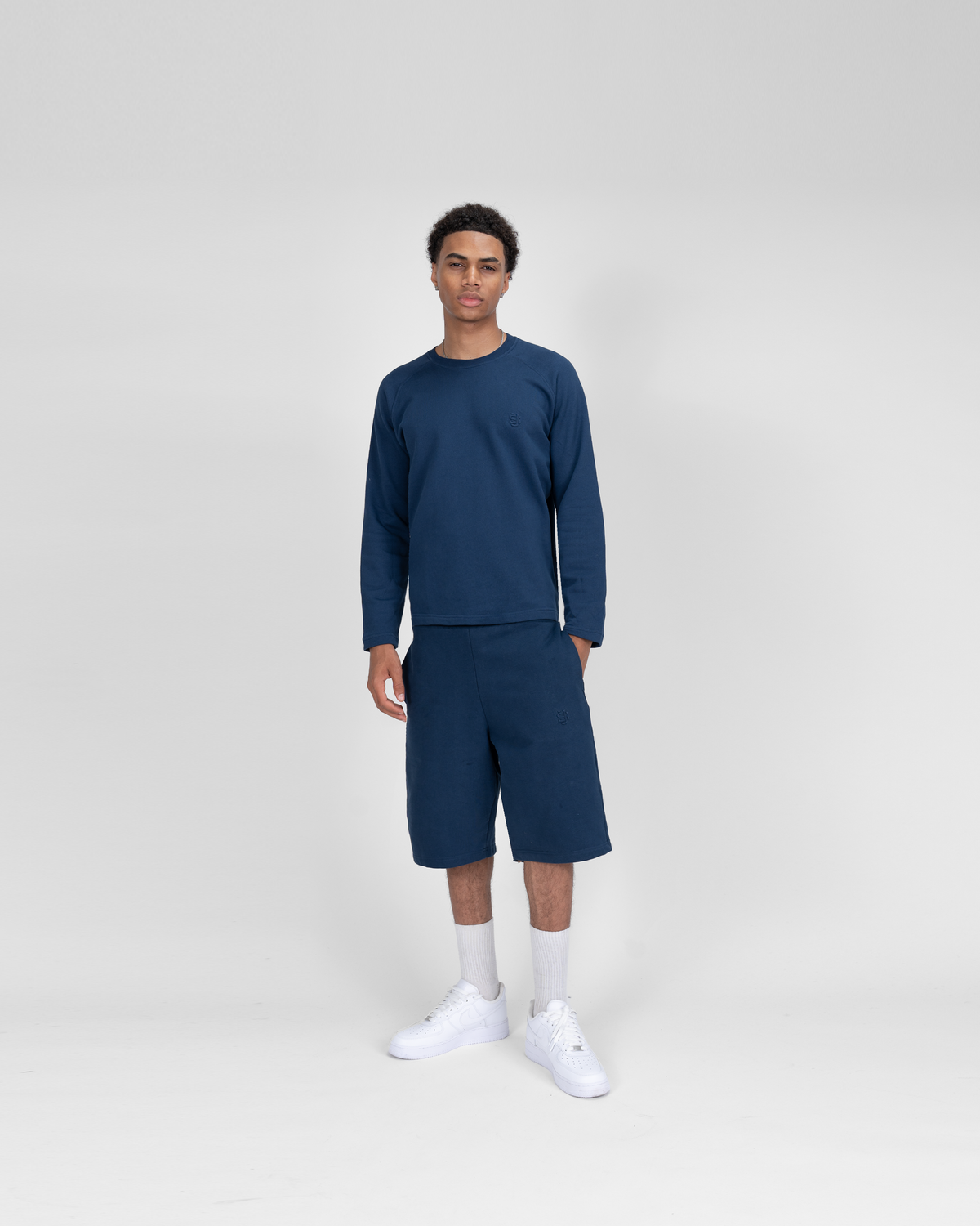 SU LONGSLEEVE - NAVY BLUE