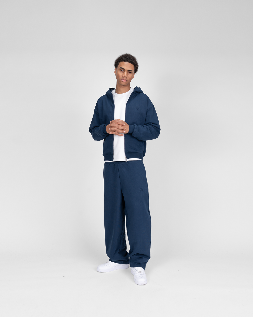 SU ZIP JOGGER - NAVY BLUE