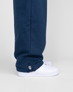 SU-joggingbroek met rits - marineblauw