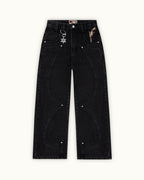 Fast Draw Black-denim