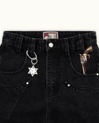 Fast Draw Black-denim