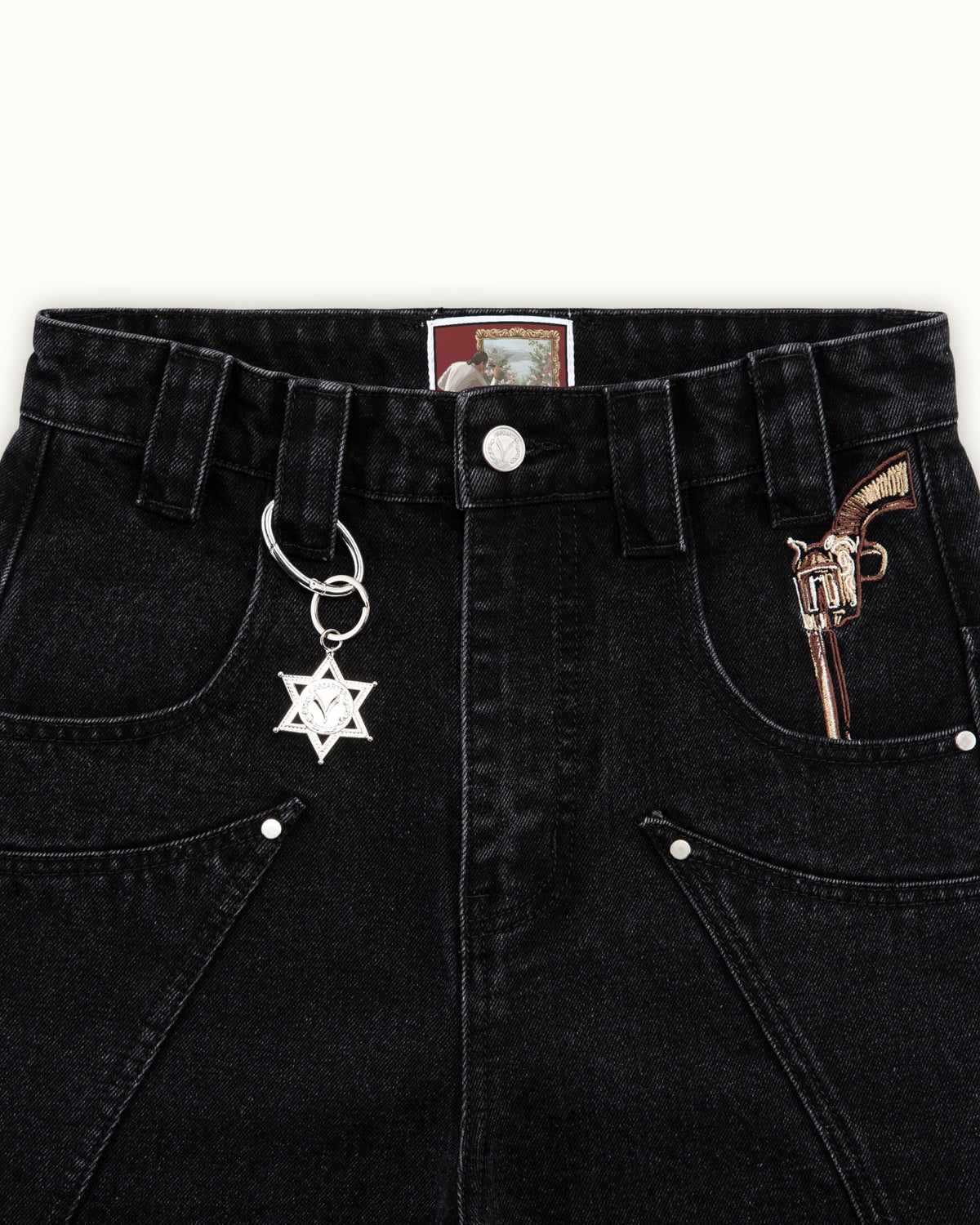 Fast Draw Black Denim