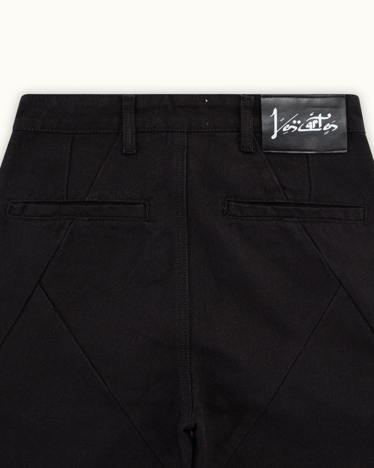 Pantalon croissant noir