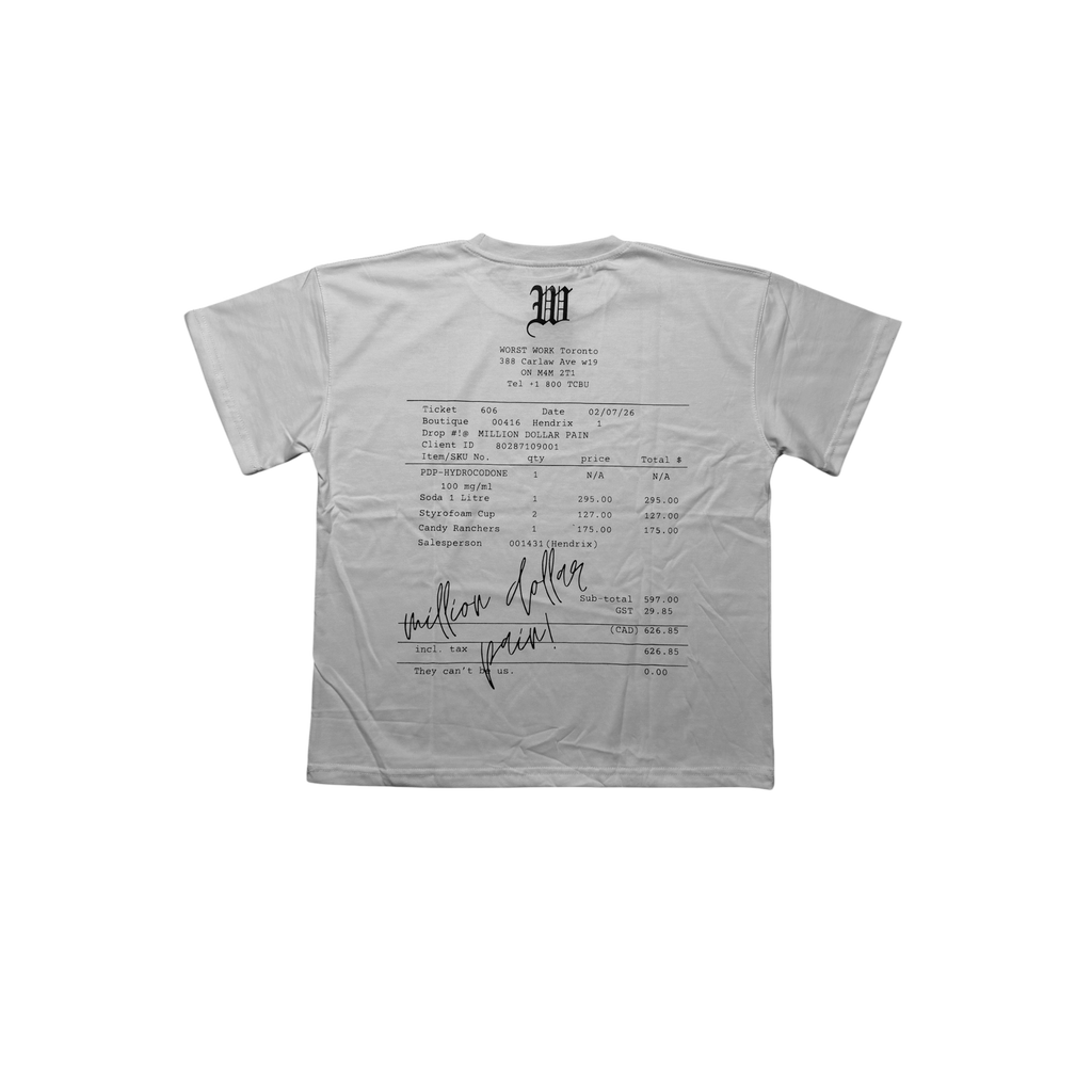 T-SHIRT "HYDRO" - BLANC