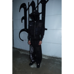 "ASPHALT" CRYSTALIZED SWEATSUIT