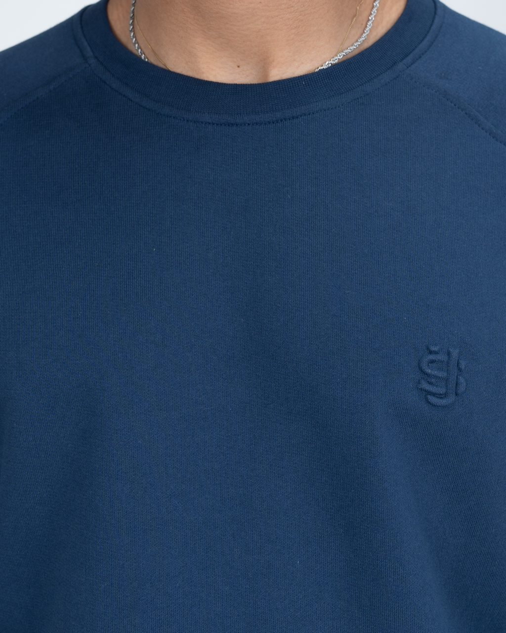 SU LANGARM-SHIRT - MARINEBLAU