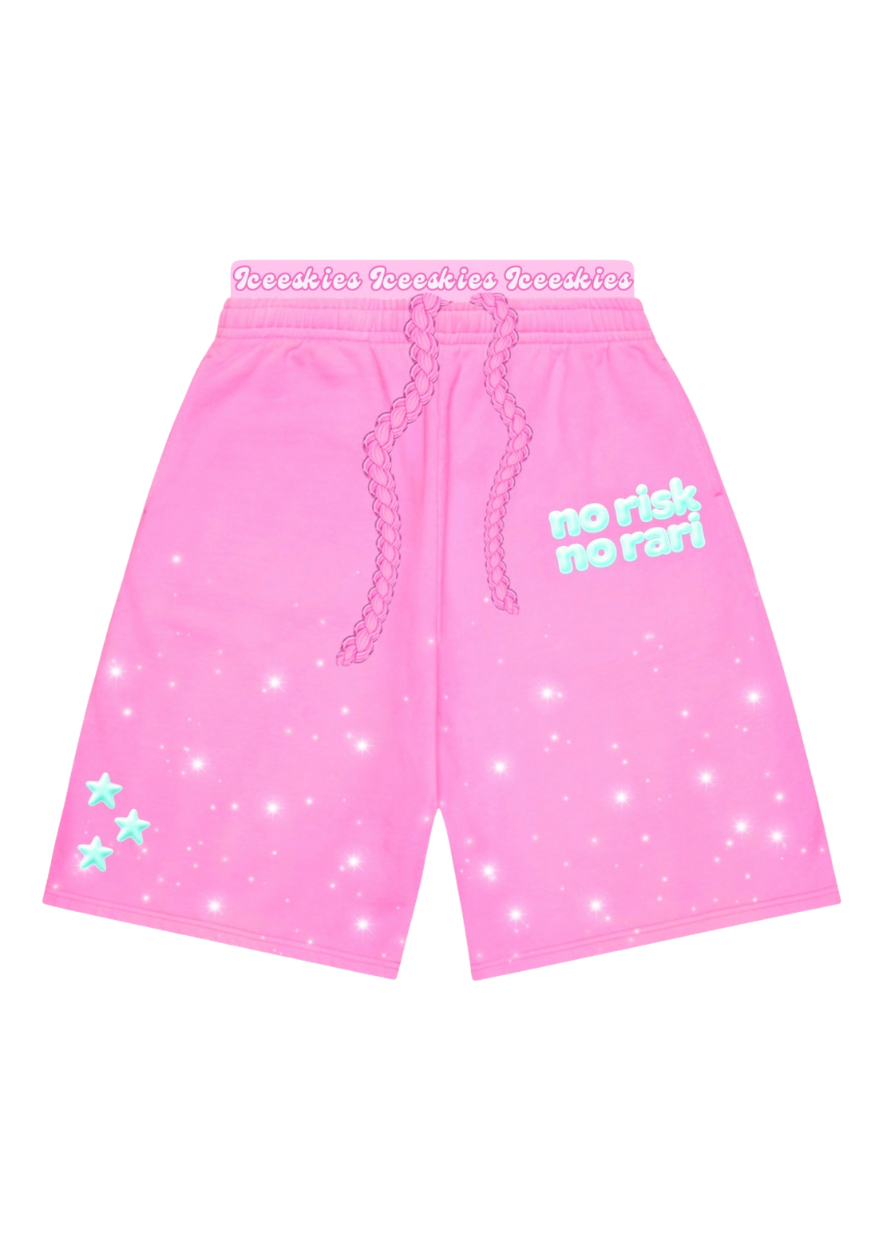 Barbie-roze shorts