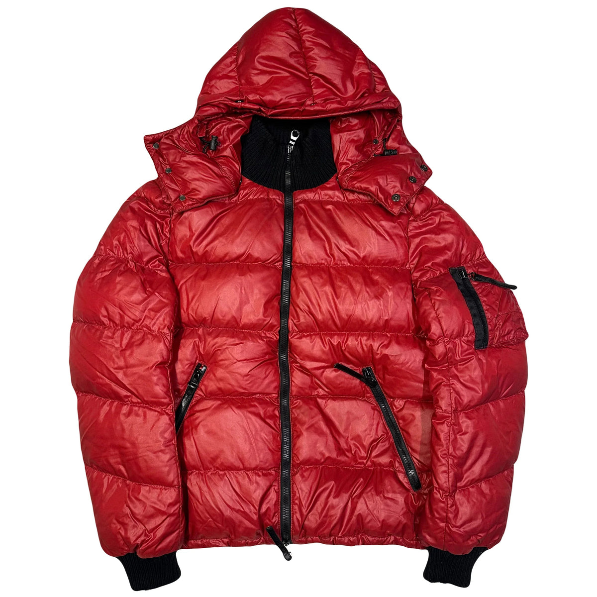 Final Sizes: Puffer Jacket In Red