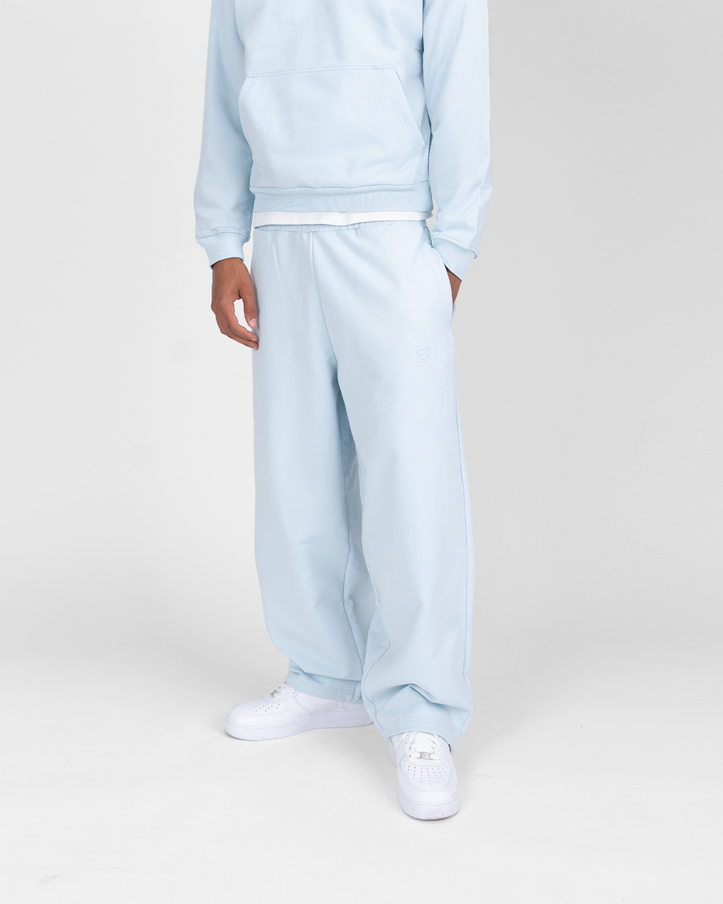 Jogger basic SU - azzurro ghiaccio