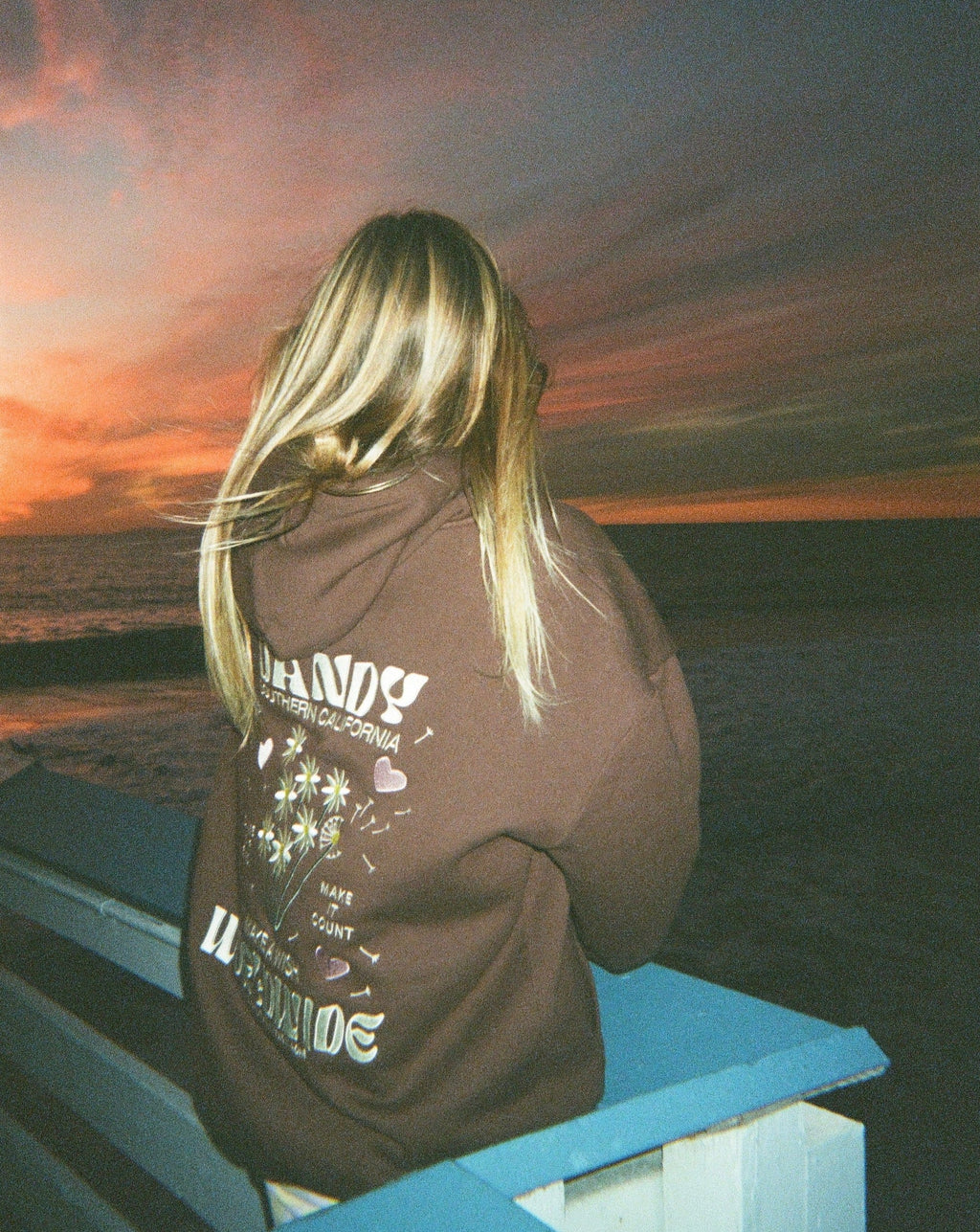 "Make a Wish" Oversized Lux-hoodtröja