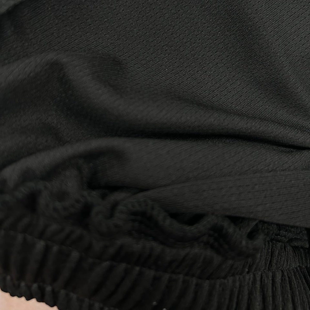 "God With Us" Print Freizeit-Mesh-Shorts