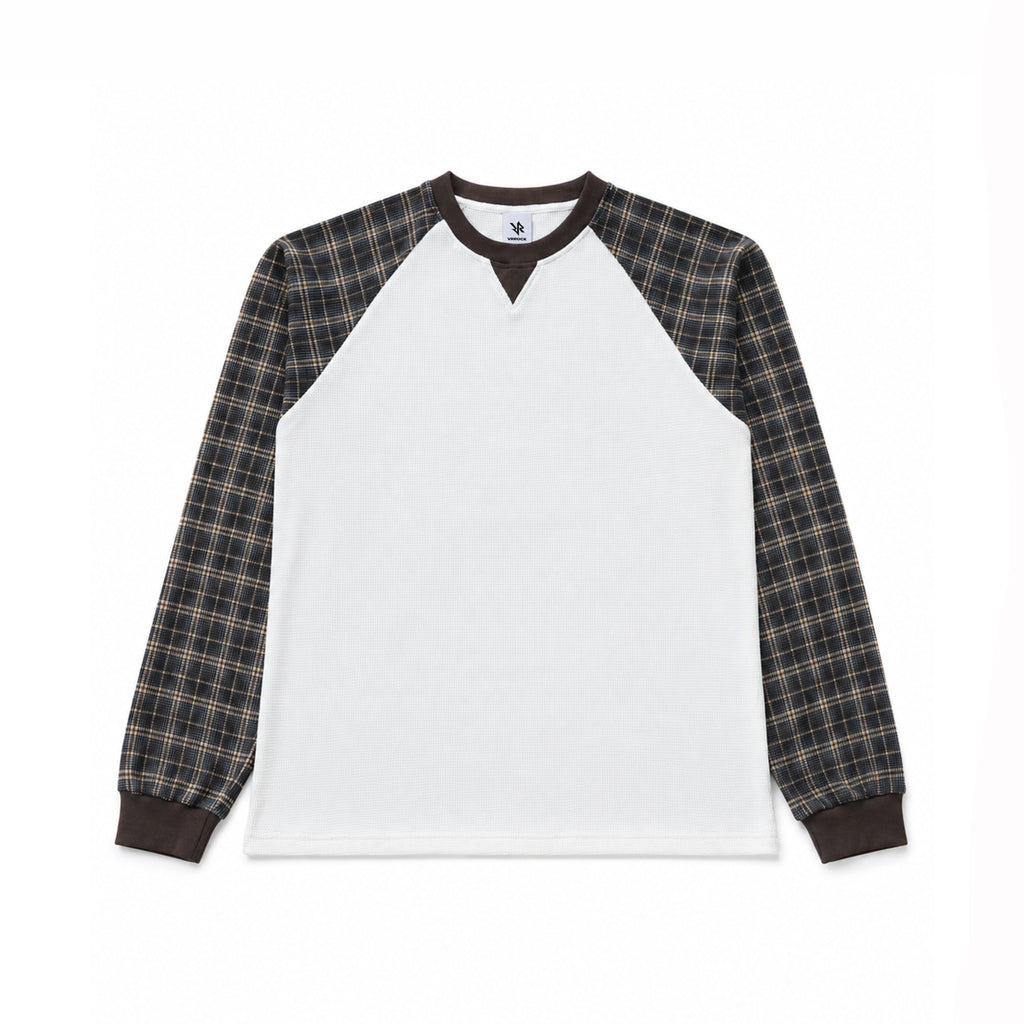 WAFFLE LONG SLEEVES - Espresso