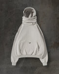 MASKIERTER HOODIE (CREME)