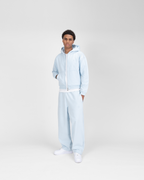 SU ZIP JOGGER - IJSBLAUW