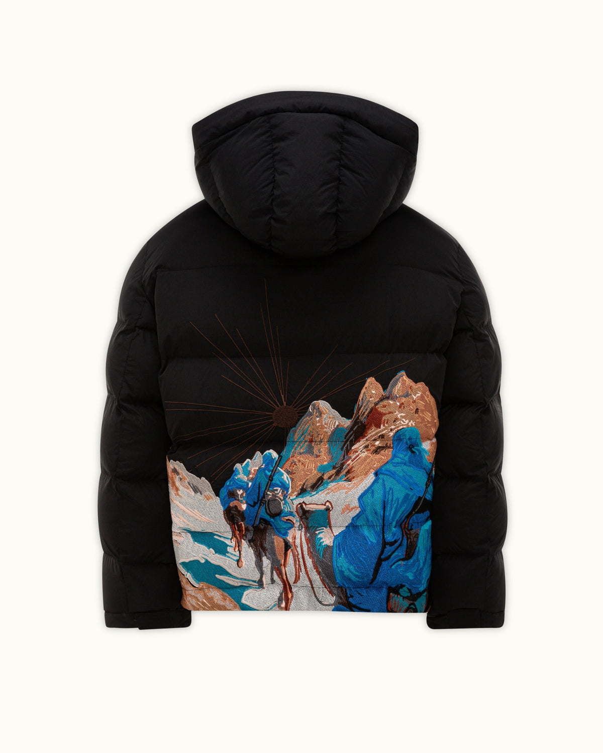 Rihla Puffer Schwarz
