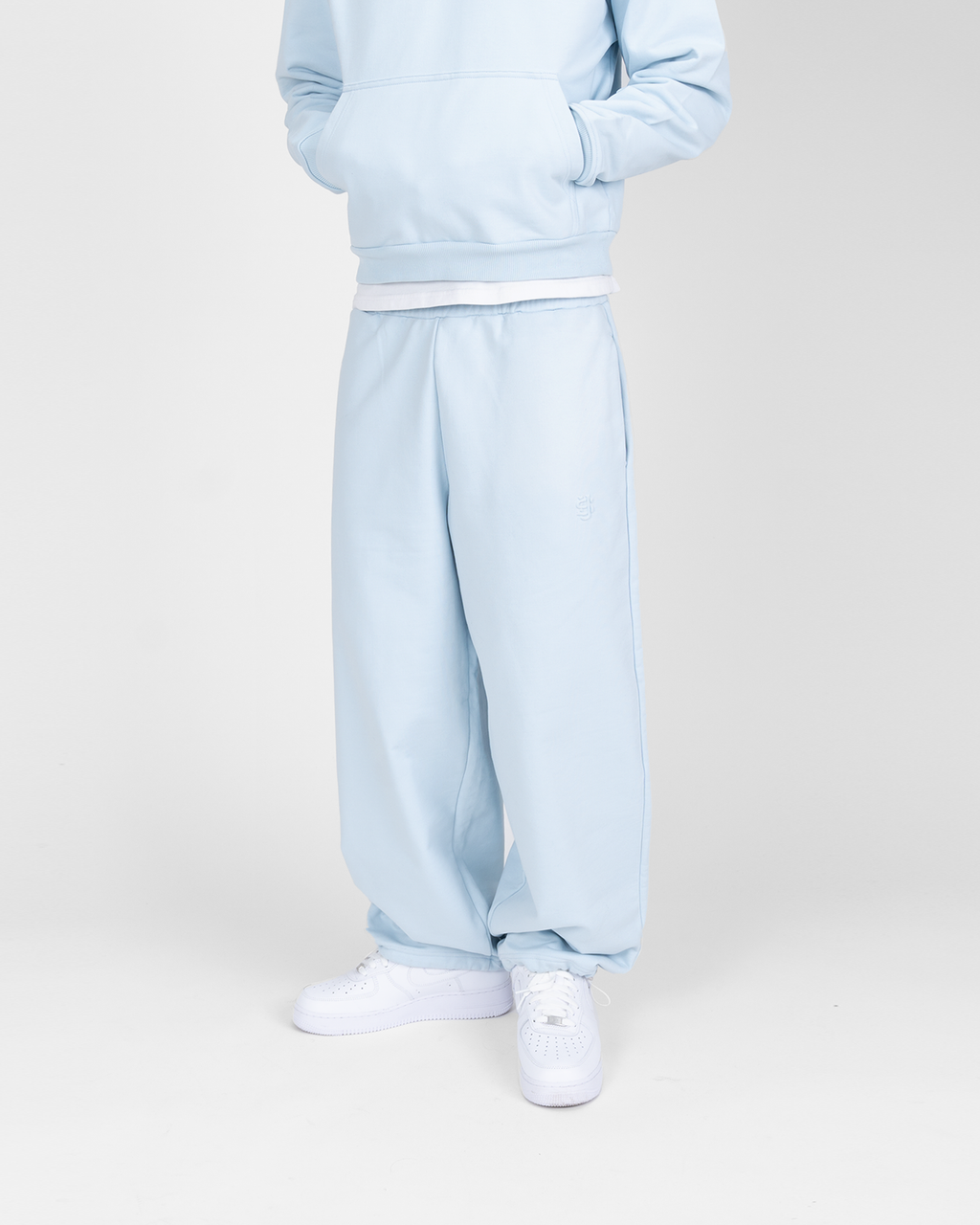 Jogger basic SU - azzurro ghiaccio