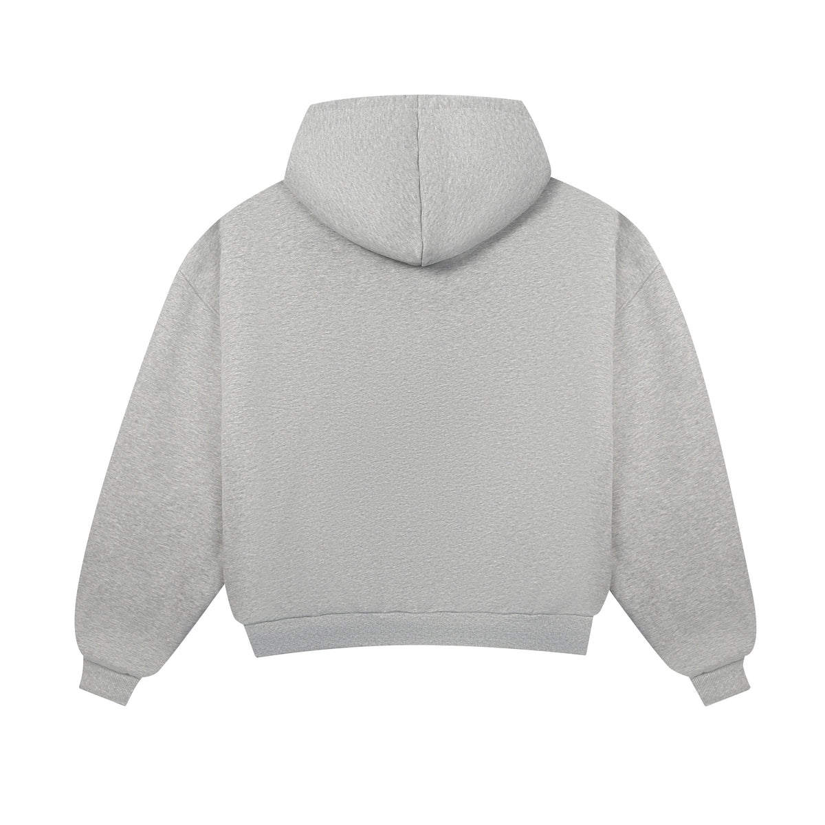 Sweat à capuche zippé réversible à carreaux V2 (Gris foncé/Moka)