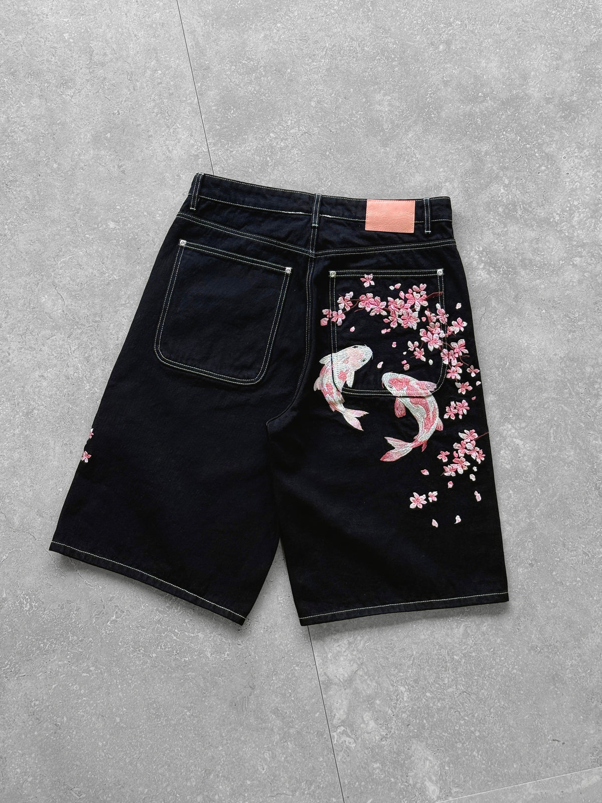 “Sakura Koi” Baggy Jorts