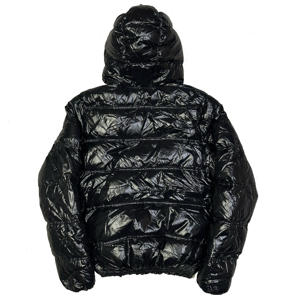 Final Sizes: Reversible Puffer Jacket In Black