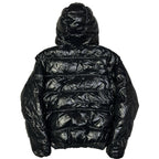 Final Sizes: Reversible Puffer Jacket In Black