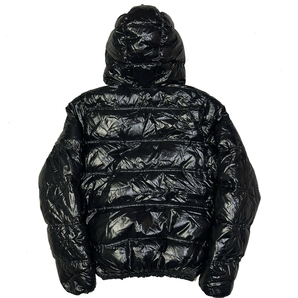 Final Sizes: Reversible Puffer Jacket In Black