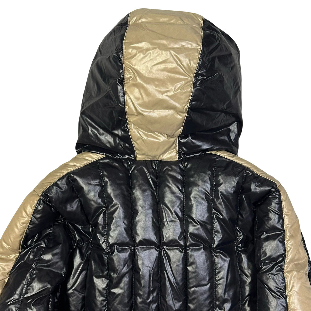 Final Sizes: Puffer Jacket In Black & Beige