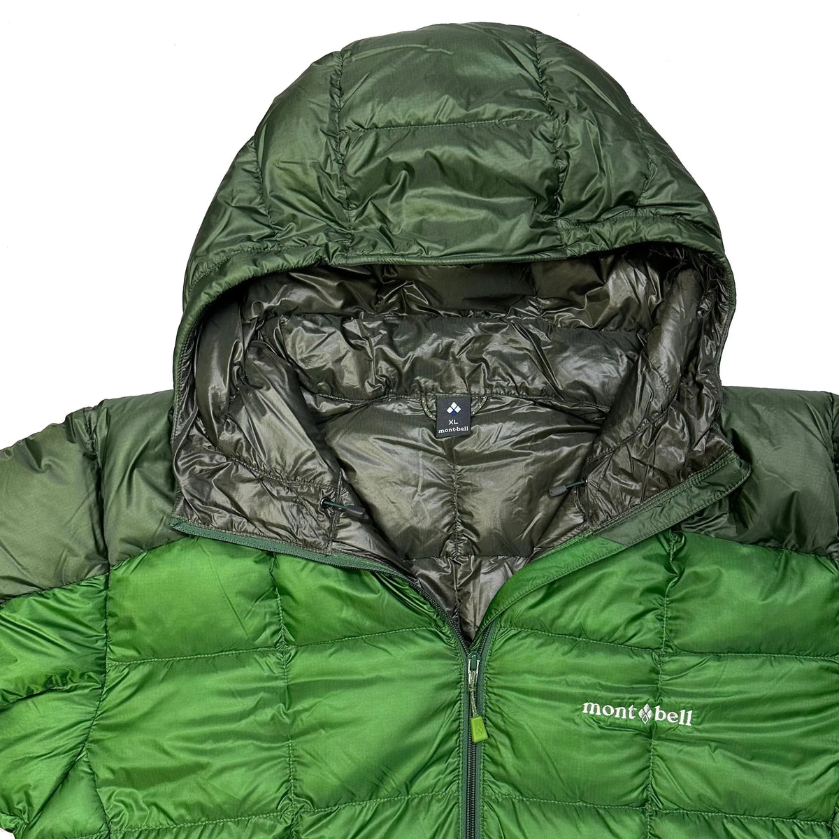 Final Sizes: Superior Down Parka Puffer Jacket In Green