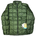 Final Sizes: Superior Down Puffer Jacket In Dark Green