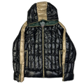 Final Sizes: Puffer Jacket In Black & Beige
