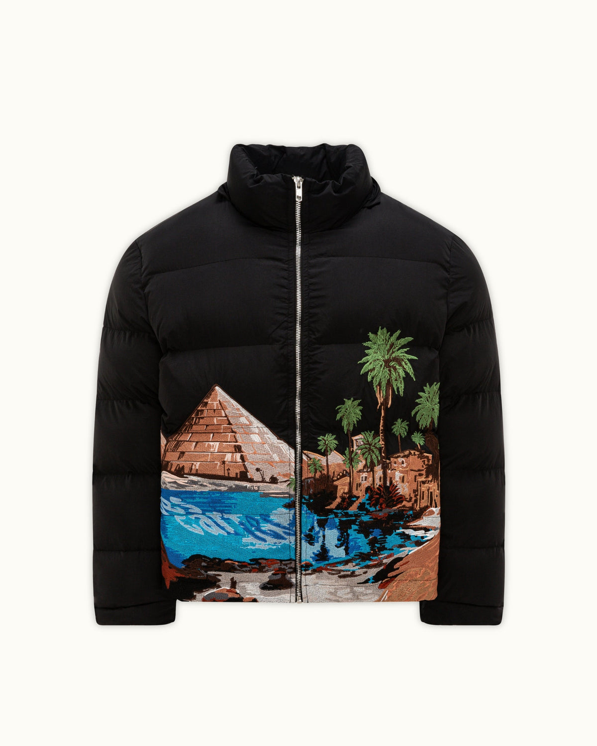 Rihla Puffer Schwarz