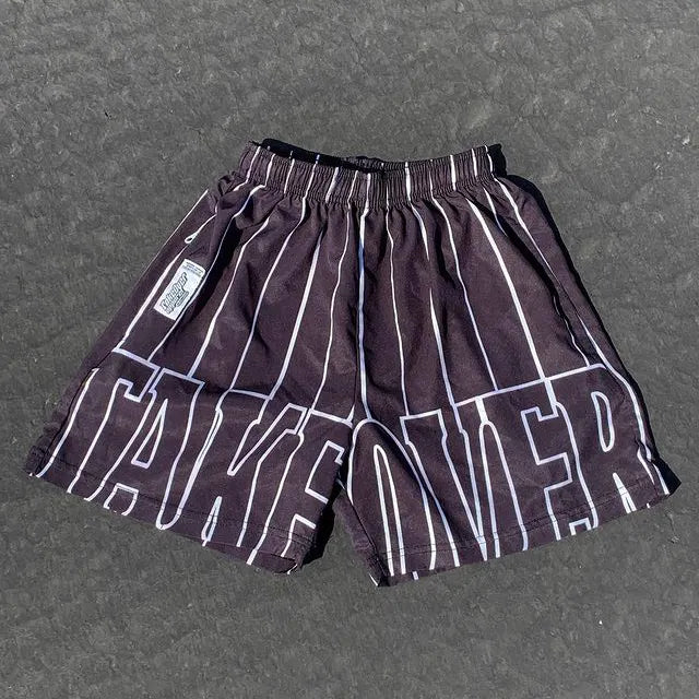 Take Over Art Graphics Mesh-Shorts