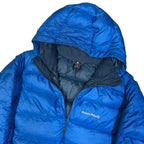 Final Sizes: Light Alpine Down Puffer Jacket In Blue