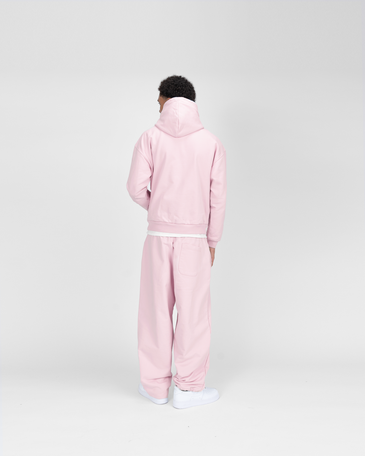 Pantaloni jogger basic SU - ROSA
