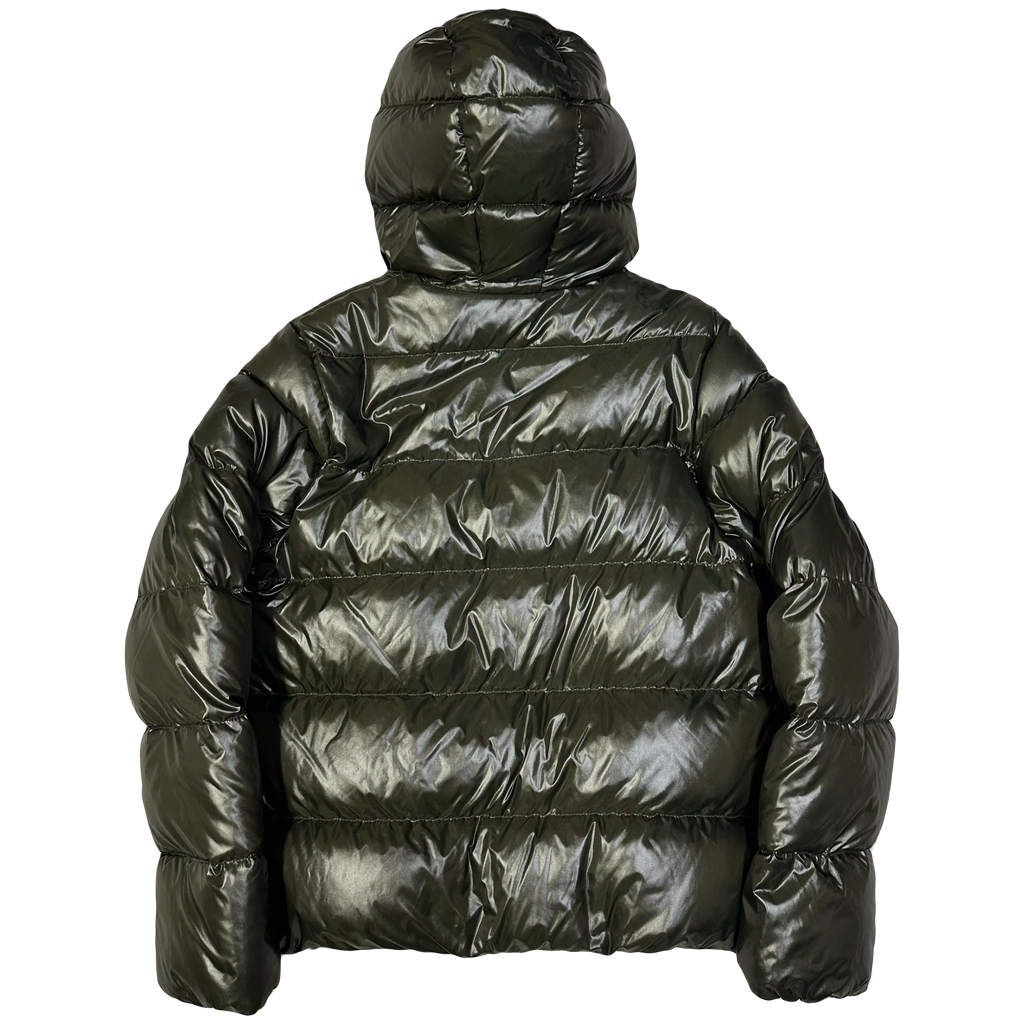 Final Sizes: Puffer Jacket In Khaki Green