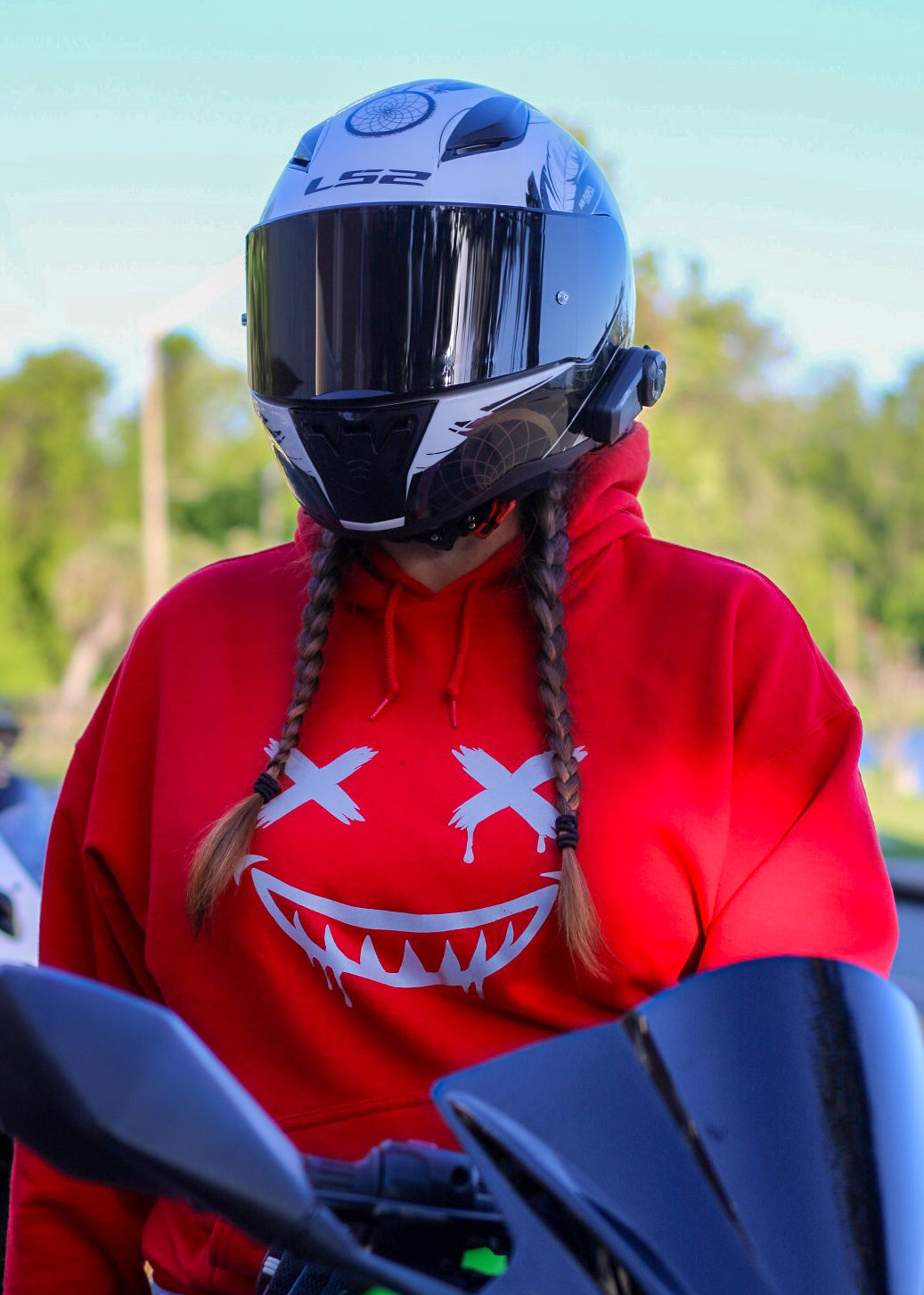 X-Eyes Reflective Riding Hoodie