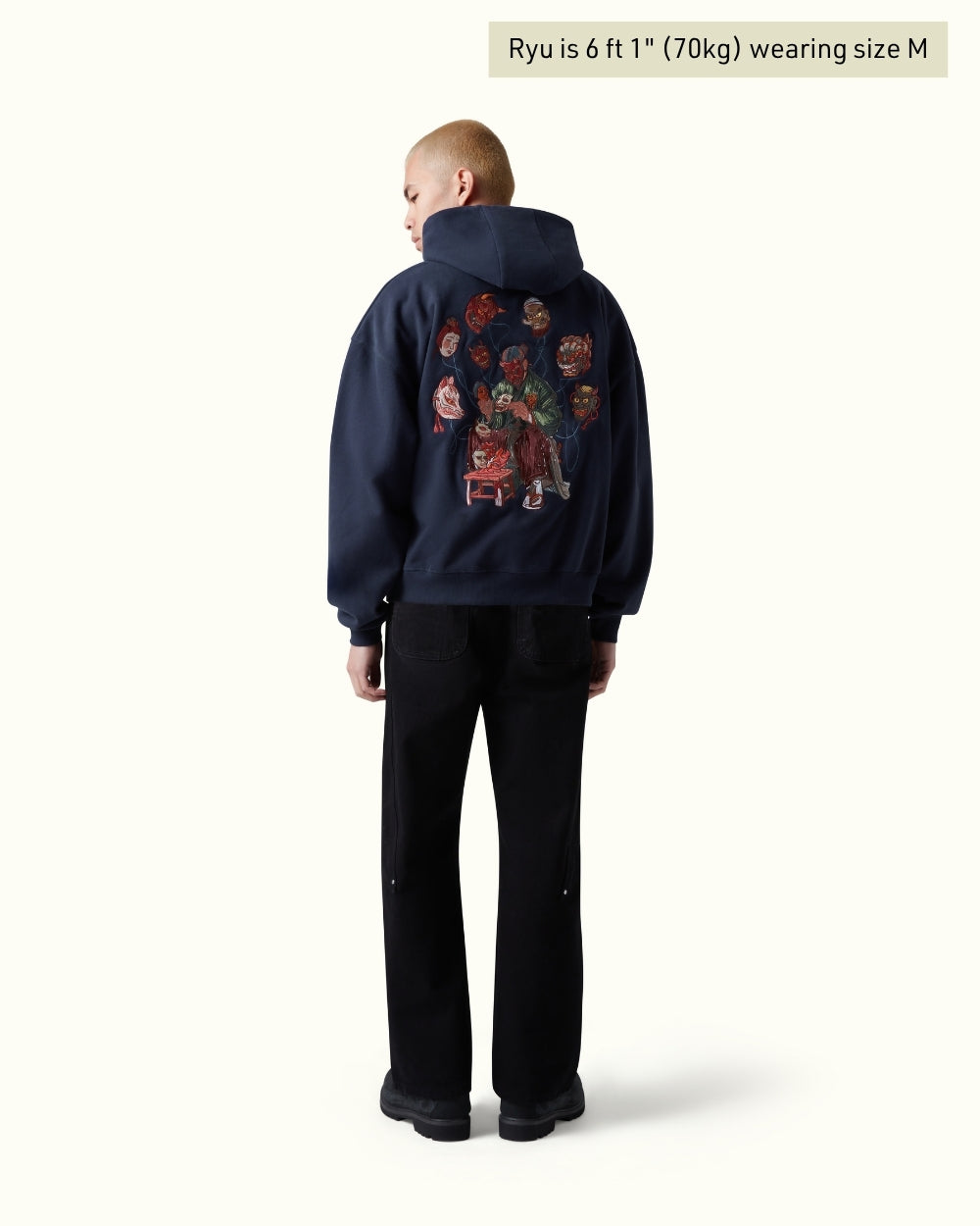 Oni-Kapuzenpullover